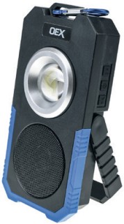 OEX-Rechargeable-Floodlight-with-Speaker on sale