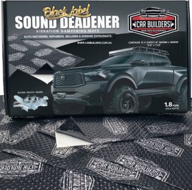 Car-Builders-Black-Sound-Deadening-Kit on sale