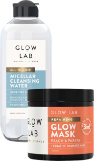 Glow+Lab+Hair+Mask+390ml+or+Micellar+Water+400ml