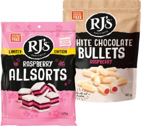 RJ%26rsquo%3Bs+Raspberry+Allsorts+or+Raspberry+Bullets+220-280g