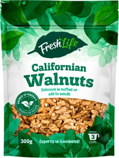 FreshLife-Californian-Walnuts-300g on sale