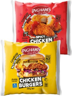 Inghams-Crunchy-Fixx-Burgers-or-Tenders-500-600g on sale