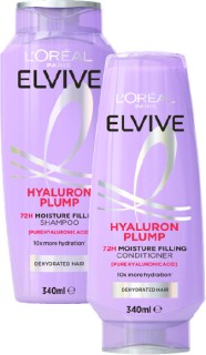 Elvive-Hyaluron-Shampoo-or-Conditioner-340ml on sale