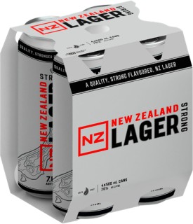 NZ+Strong+500ml+Cans+4+Pack
