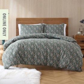 Ardor+Ditsy+100%25+Cotton+Flannelette+Duvet+Cover