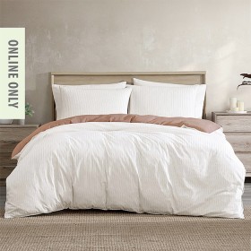 Ardor+100%25+Cotton+Kahn+Stripe+Duvet+Covers