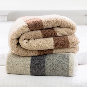 Solace-Finley-Sherpa-Check-Blankets on sale