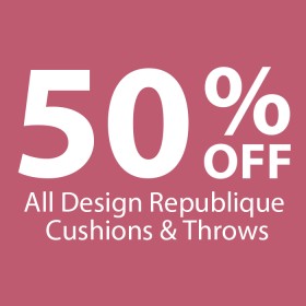 50%25+off+All+Design+Republique+Cushions+%26amp%3B+Throws