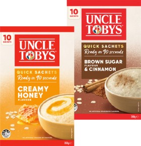 Uncle+Tobys+Quick+Sachets+10+Pack