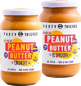 Forty-Thieves-Peanut-Butter-375g on sale
