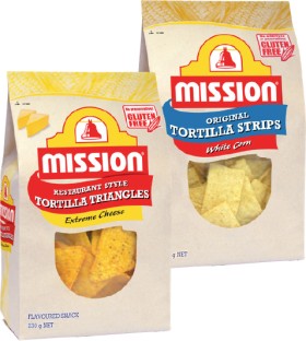 Mission-Corn-Chips-230g on sale