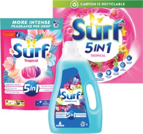 Surf+Laundry+Powder+3kg%2C+Laundry+Liquid+2L+or+Laundry+Capsules+30s