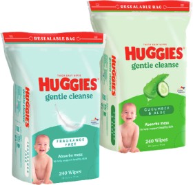 Huggies-Baby-Wipes-240-Pack on sale