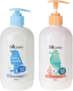 Silk+Baby+Bath+Range+500ml