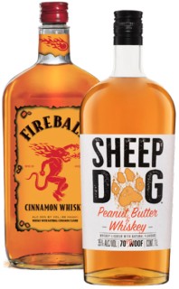 Fireball+Cinnamon+Whisky+or+Sheep+Dog+Peanut+Butter+Whiskey+1L