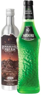Remarkable-Cream-Keto-Range-700ml-or-Suntory-Midori-Melon-1L on sale