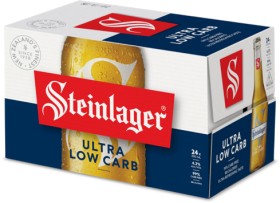 Steinlager+Ultra+Low+Carb+24+x+330ml+Bottles
