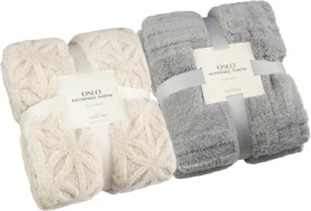 Oslo-Embossed-Supersoft-Blankets-150x200cm on sale