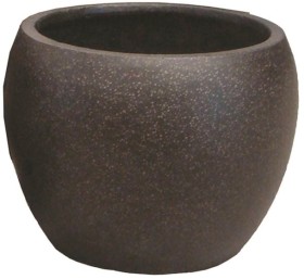 Northcote-Pottery-Precinct-Lite-Small-Garden-Moon-Pot-in-Black on sale