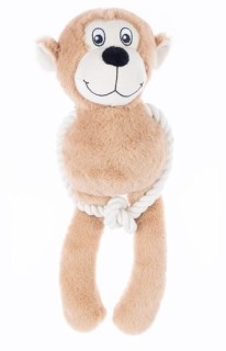 Happy-Tails-Monkey-Rope-Ring-Dog-Toy on sale