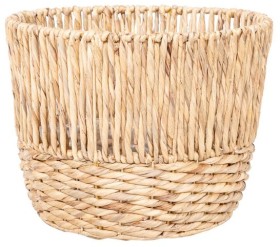 Lotus-390mm-x-300mm-Extra-Large-Woven-Planter-in-Natural on sale