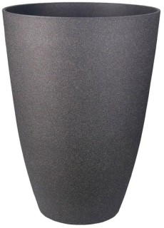 Moda-Faux-40cm-Tall-Planter-in-Black on sale