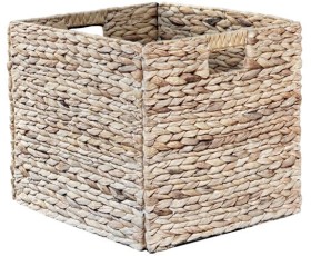Flexi-Storage-350mm-x-320mm-x-320mm-Water-Hyacinth-Storage-Inserts-in-Natural on sale
