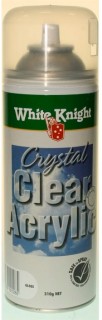 White-Knight-Crystal-Clear-310g-Acrylic-Spray-paint-in-Gloss on sale