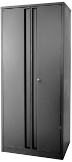 Pinnacle-Hardware-1830mm-x-860mm-x-410mm-Powder-Coated-Garage-Cabinet-in-Black on sale