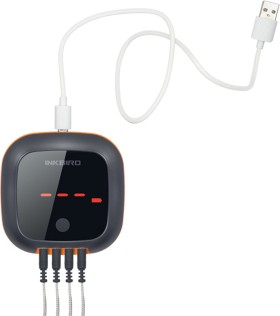 Inkbird-Wireless-Smart-Barbecue-Thermometer-with-4-Probes on sale