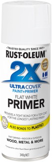 Rust-Oleum-2X-Ultra-Cover-340g-Primer-in-Flat-White on sale