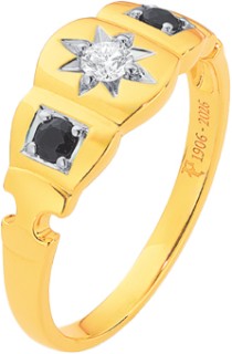 10ct-Vintage-Sapphire-Lab-Diamond-Ring-Limited-Edition on sale