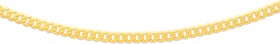 9ct-50cm-Bevelled-Cuban-Link-Chain on sale