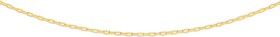 9ct-55cm-Diamond-Cut-Oval-Belcher-Chain on sale