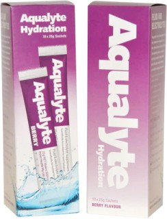 Aqualyte-Electrolyte-Berry-Flavour-Supplement-25g on sale