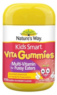 Natures-Way-Kids-Smart-Vita-Gummies-Multi-Vitamin-for-Fussy-Eaters-110-Pack on sale