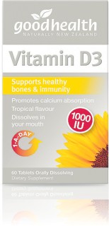 Good-Health-Vitamin-D3-60s on sale