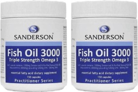 Sanderson-Fish-Oil-3000-150-Capsules on sale