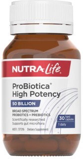 Nutra-Life-ProBiotica-High-Potency-50-Billion-30-Capsules on sale