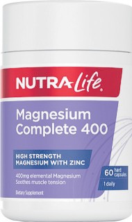 Nutra-Life-Magnesium-Complete-400-60-Capsules on sale