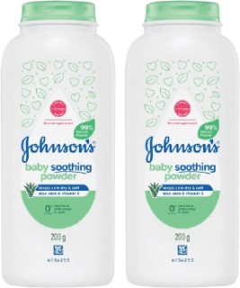 Johnsons-Baby-Pure-Cornstarch-Aloe-Vitamin-E-Soothing-Baby-Powder-200ml on sale