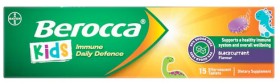 NEW-Berocca-Immune-Kid-Blackcurrant-Effervescent-Tab-15s on sale