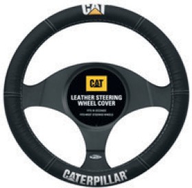 CAT-Leather-Steering-Wheel-Cover on sale