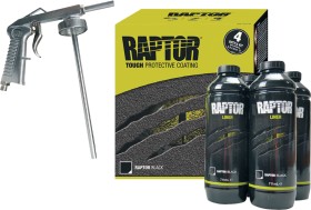 Raptor-4-Bottle-Kits-plus-Spray-Gun-Combo on sale