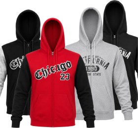 Chicago-or-California-Zip-Up-Hoodies on sale