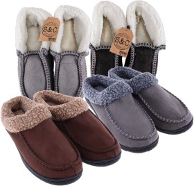 These-Mens-Moccasin-Slippers on sale