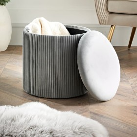 Home-Collection-Hoxton-Storage-Footstool on sale