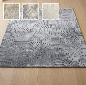 3D-Plush-Pattern-Rugs on sale