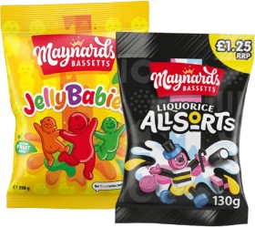 Maynards-Bassetts-Lollies-130g on sale