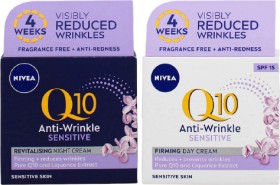 Nivea-Cream-Q10-Anti-Wrinkle-Sensitive-50ml on sale